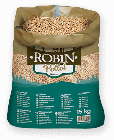 worek pelletu opałowego Robin do kupienia w Świdnicy lub sklepie internetowym